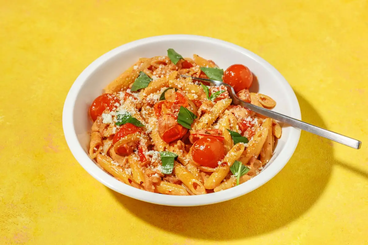 Hurtig bacon-arrabiata